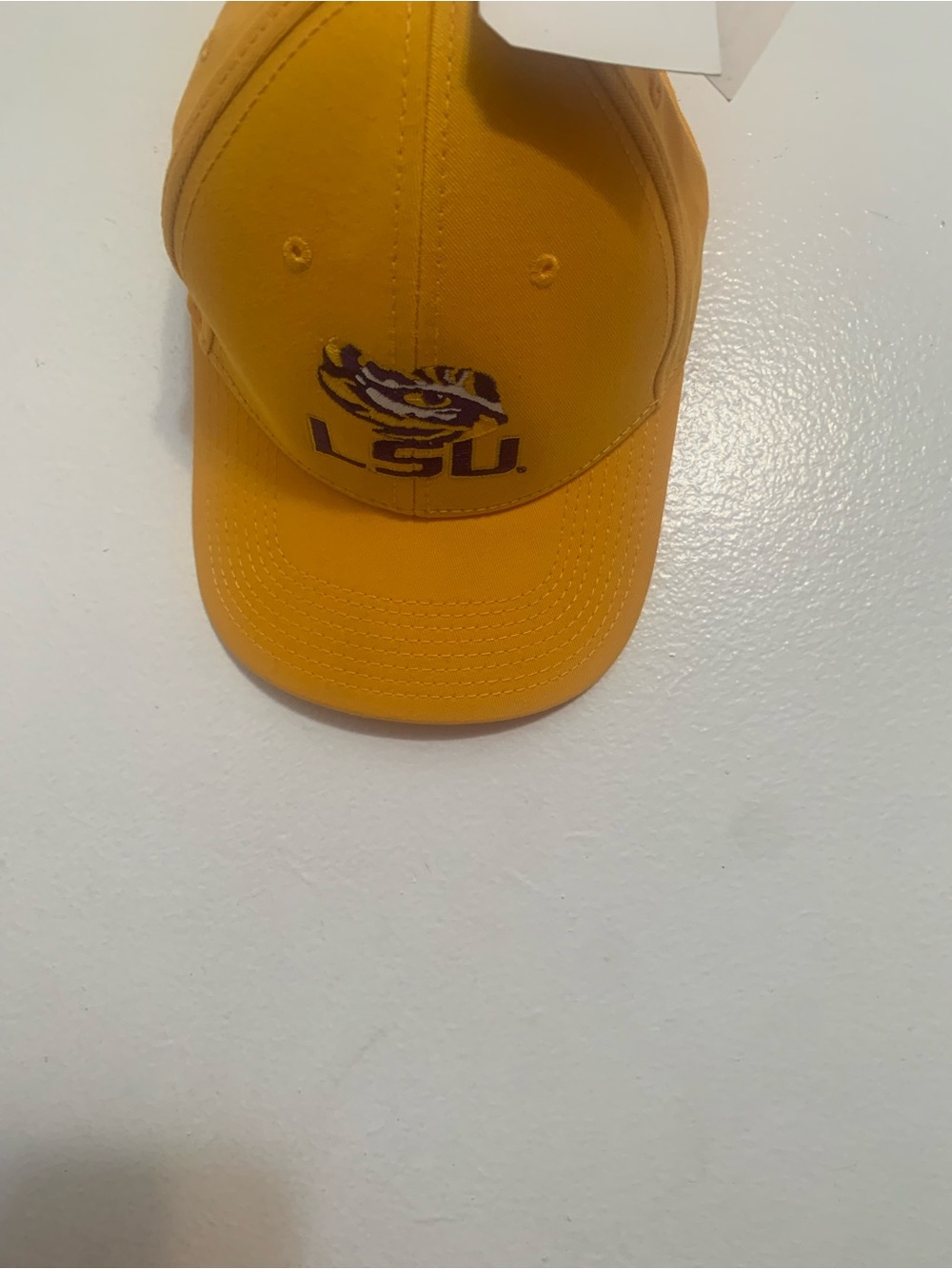 The Game Bright Gold Baseball Cap with Tag